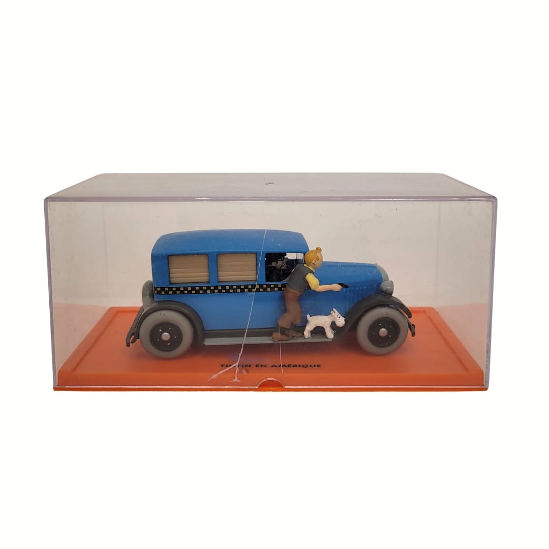 “El taxi de Chicago”, colección En voiture Tintin, Serie 1, Libro Tintin en Amérique, p. s. XXI - Francia